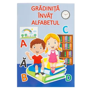 Carte educativă pentru învățarea alfabetului copii grădiniță