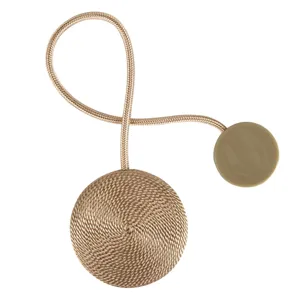 Magnet pentru perdea, Bej, 7x39 cm