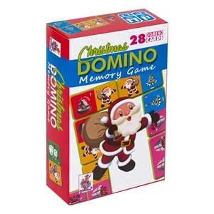 Joc Domino cu Mos Craciun 28 de piese