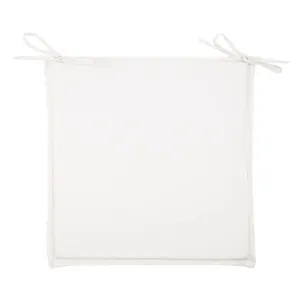 Pernă pentru scaun, rezistentă la apă, off white, 38x38 cm