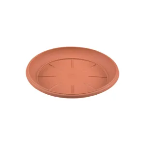 Ghiveci pentru flori din plastic teracota