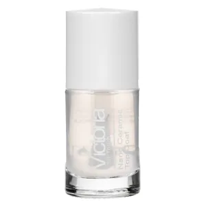 Lac de unghii Top Coat cu Nano Ceramic, 11 ml, Transparent