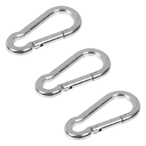 Carabinier metalic 6cm - Set de 3 bucăți