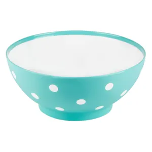 Bol de plastic pentru salată verde mată 3L