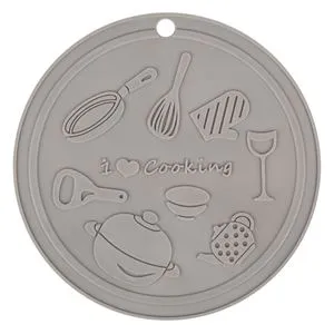Suport din Silicon pentru Cratita Ø15,5cm, Gri