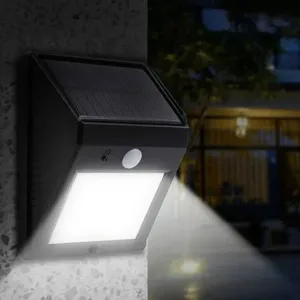 Proiector LED solar cu senzor de mișcare și rezistență la apă pentru iluminat ex
