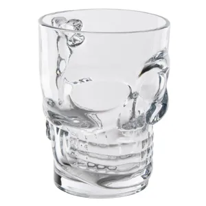 Pahar din Sticlă Craniu pentru Bere, 500ml