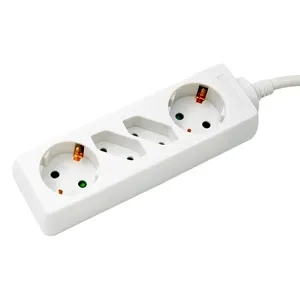 Prelungitor electric cu 4 prize și siguranță pentru copii