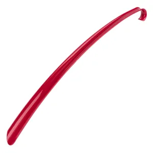 Incaltator pentru pantofi, Plastic, Rosu, 57 cm