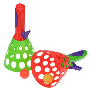 Jucărie de îndemânare Catch Ball, Set 2 bucăți Multicolor