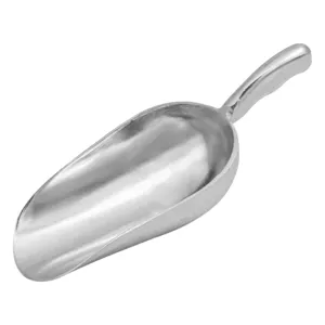 Scafă metalică, 21x8x4.5 cm, argintie