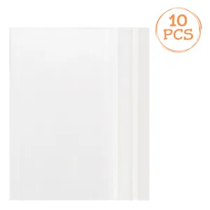 Coperti Caiete Transparente, Set 10 Buc, Plastic
