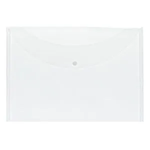 Mapă transparentă cu capsă albă 25x35 cm pentru documente