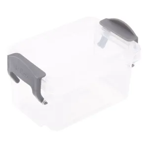 Caserole alimentare transparente cu capac pentru stocare organizată