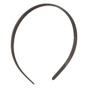 Coronită de păr neagră mat pentru femei, accesoriu indispensabil