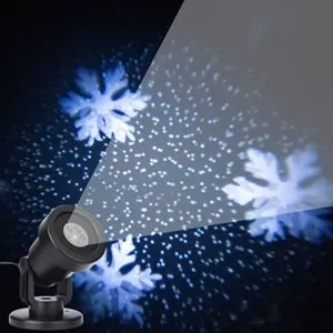 Proiector cu Laser LED pentru efecte de zăpadă și fulgi