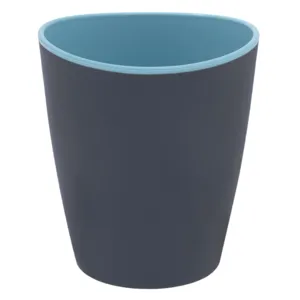 Pahar de plastic turcoaz gri 350ml - Design modern