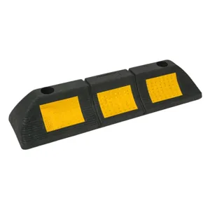 Opritor pentru anvelope, 48x12x8.5 cm, negru, cu benzi reflectorizante