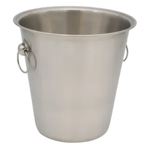 Frapieră Metalică Argintiu Mat 22x21cm, Capacitate 4.7L