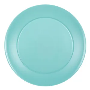Farfurie pentru fructe din plastic verde, diametru 20 cm
