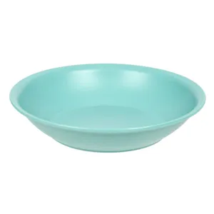 Farfurie Adâncă din Plastic Verde Ø18 cm pentru Servire