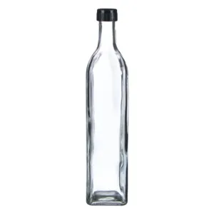 Recipient din sticlă transparentă pentru ulei 500ml