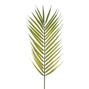Ramură artificială de palmier, 74 cm, verde