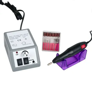 Freza electrica pentru manichiura si pedichiura, 6 capete, gri