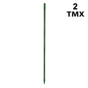 Arac metalic pentru plante, 2 buc, 90cm, Verde