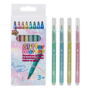Set Carioci Glitter Marker 8 bucăți Multicolor 16cm