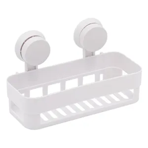 Raft pentru Baie Alb cu Ventuza 26x11x7cm