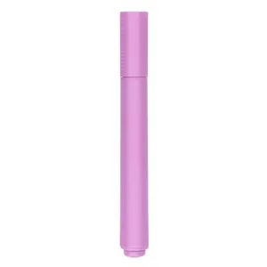 Evidențiator mov pastel cu corp triunghiular, 14 cm