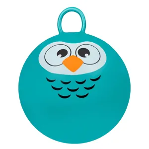 Minge de sărit Hop Hop cu design Bufniță Albastră 45 cm