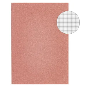 Caiet A5 Matematică, 40 de foi, Roz cu Glitter