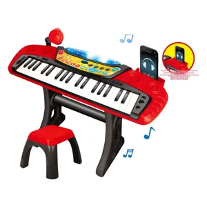 Orga Electronică pentru Copii cu Taburet și Microfon - Instrument de Muzică