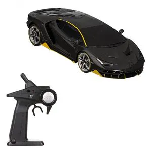 Masina RC supercar 1:12 neagră cu joystick și telecomandă 2.4 GHz