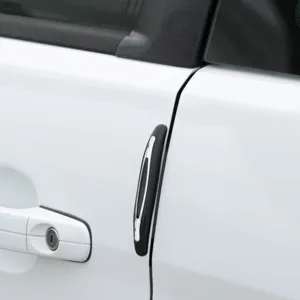 Protecții portieră auto, 2 buc, 11 cm, Negru