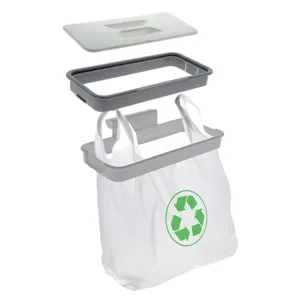 Suport Punga de Gunoi cu Capac Modular pentru Bucătării Mici