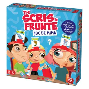 Joc de societate Ti-e scris în frunte, Mima, 2-6 jucători, 7+ ani