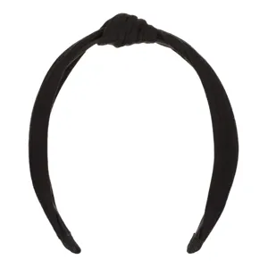 Coronita de par neagra cu nod pentru femei