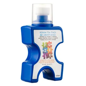 Adeziv pentru Puzzle cu Aplicator cu Burete, 200 ml, Transparent
