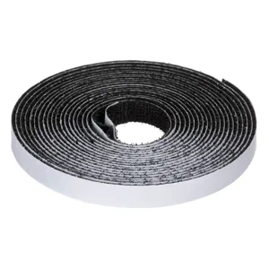 Banda autocolanta cu scai, neagra, 4m x 1cm