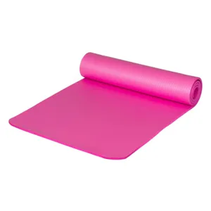 Saltea de antrenament din spumă, 180x60x1cm, fucsia