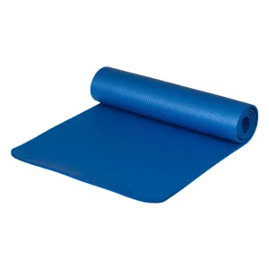 Saltea de yoga si antrenament, 180x60x1cm, Albastra