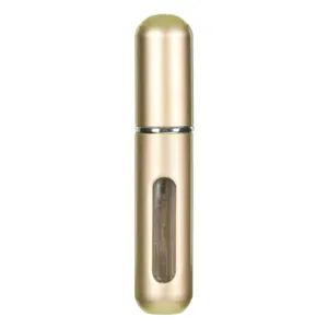 Sticla spray parfum aurie design elegant 5 ml