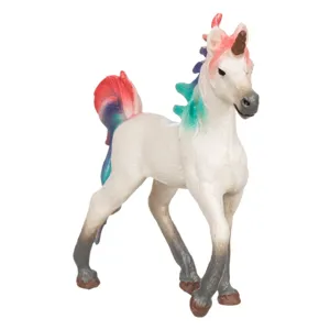 Jucărie Unicorn Multicolor cu Coamă Rainbow