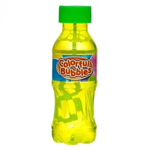 Jucarie cu baloane de sapun, Sticla Cola 60ml, Galbena