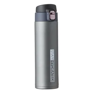 Sticla izoterma din otel inoxidabil, 450 ml, Antracit mat