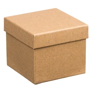 Cutie Ambalaj Kraft Carton Monocolor cu Capacitate 1.03L