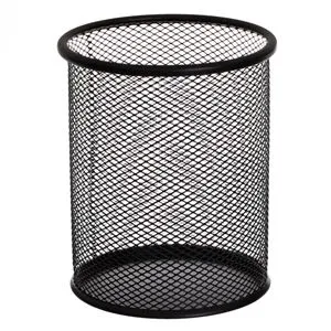 Suport Pixuri din Sârmă Negru Ø11.5x14cm – Organizator Birou
